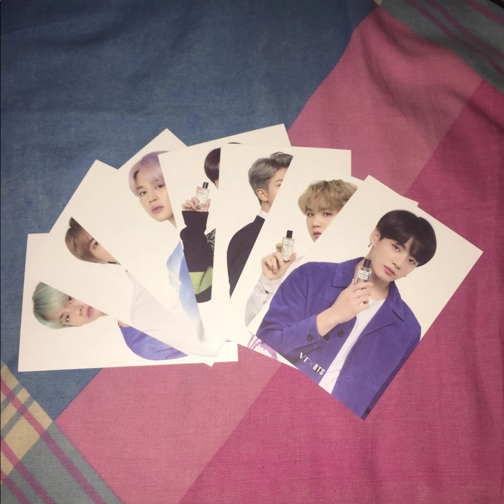 Bts VTXBTS Official photocards